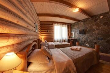 Стандартный двухместный номер с 2 отдельными кроватями в Отеле Отель Берег